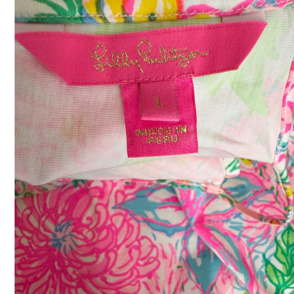 Lilly Pulitzer Margot swing dress in the "Paradise Found" Pattern Large - Picture 10 of 11